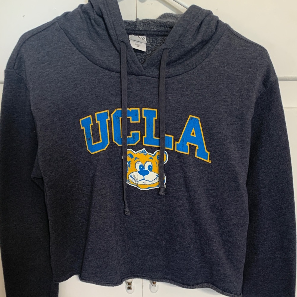 UCLA Bear Cropped Hoodie